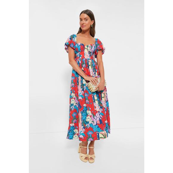 Tuckernuck Dresses & Skirts - TUCKERNUCK Climbing Cosmos Valerie Dress Size 14 NWT Retail $298 Tuckernuck